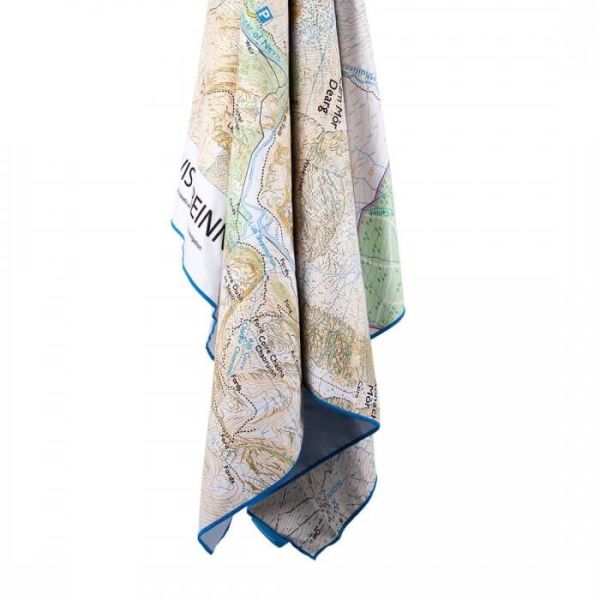 Lifeventure - Ręcznik turystyczny - SoftFibre OS Map Towel - Giant (Snowdon)