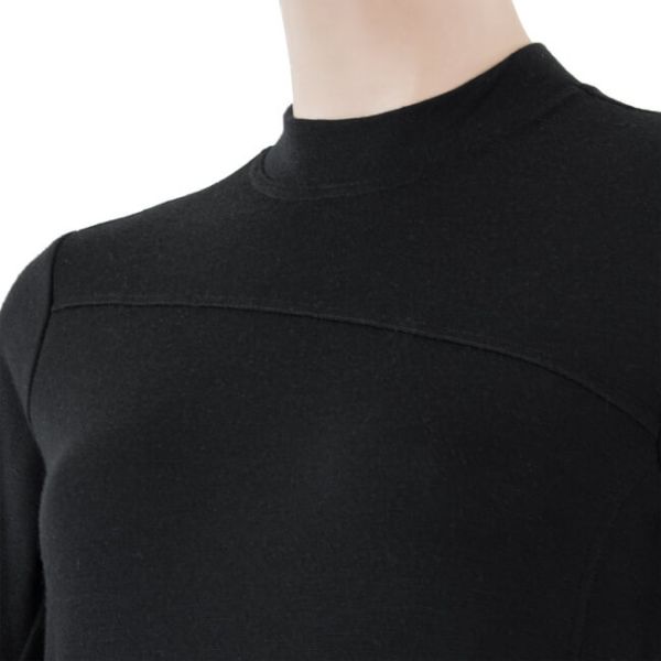 Sensor - Koszulka damska LS MERINO EXTREME czarna