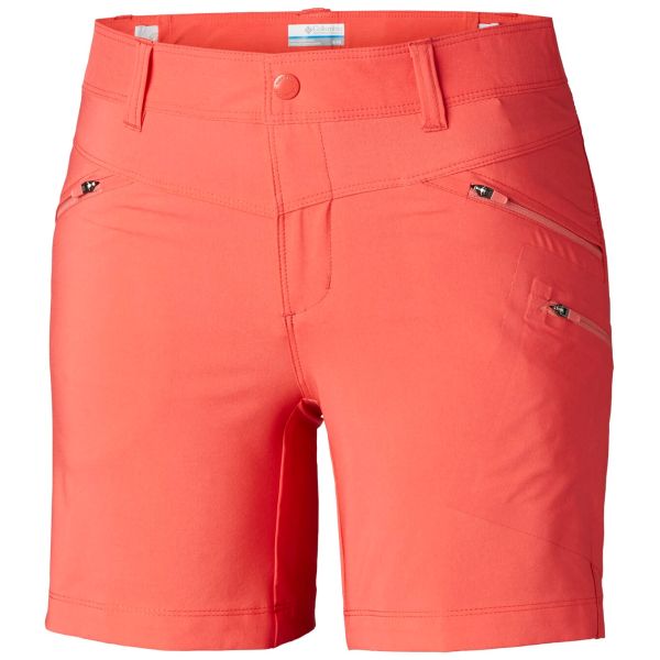 Columbia - Spodenki damskie Peak to Point Pant short Red Coral, Coral Bloom