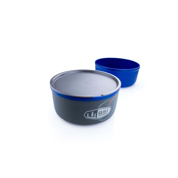 GSI -  Miska - Ultralight Nesting Bowl and Mug - blue