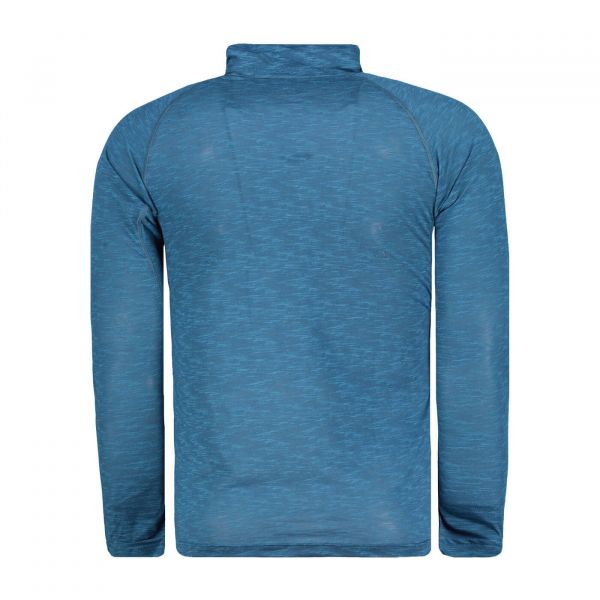 Northfinder - Koszulka męska Loggy blue melange