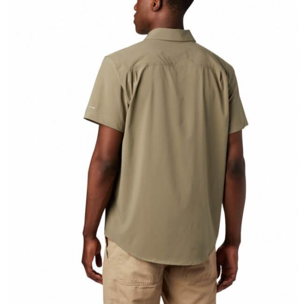Columbia - Koszula męska Triple Canyon SS Shirt Solid Sage