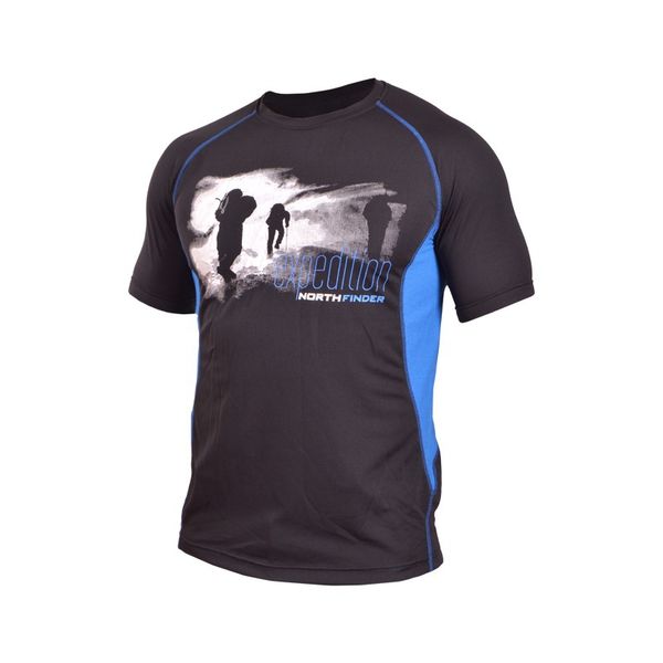 Northfinder -T-shirt męski Vtacnik Polartec Power Dry black
