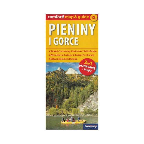 ExpressMap - Pieniny i Gorce 2w1, 1:53 000