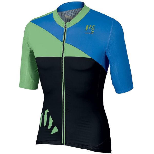 Karpos -  Koszulka MTB męska  Verve Jersey bluette / black / green fluo