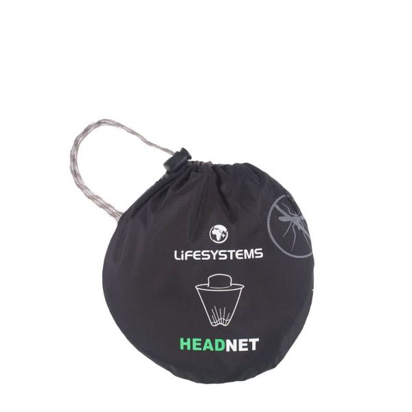 Lifesystems - Midge/Mosquito Head Net Hat - kapelusz z moskitierą