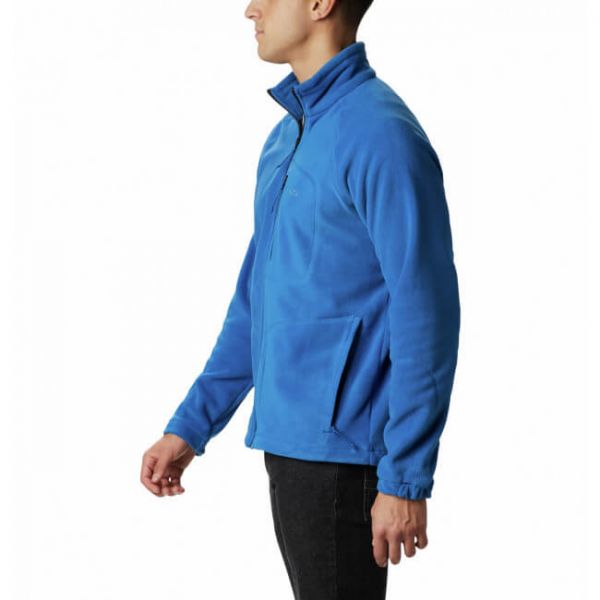 Columbia - Bluza polarowa męska Fast Trek™ II Full Zip Fleece - Bright Indigo