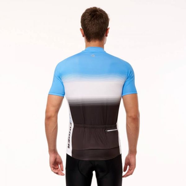 Northfinder - koszulka rowerowa męska Valentino black-blue