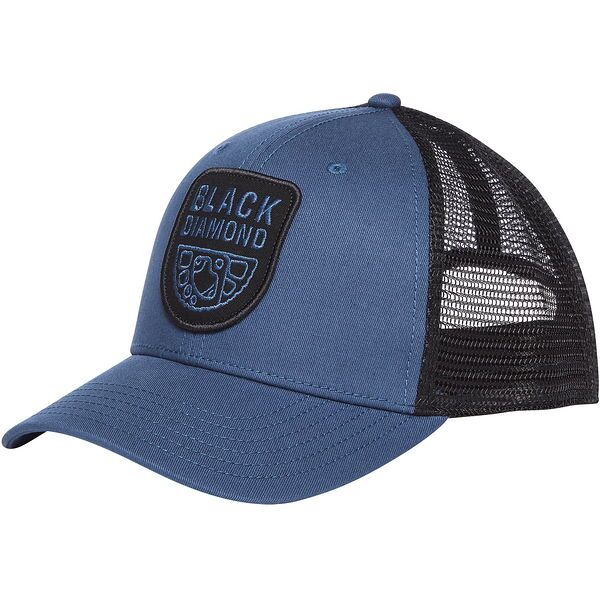 Black Diamond - Czapka z daszkiem Low Profile Trucker Hat ink blue - black