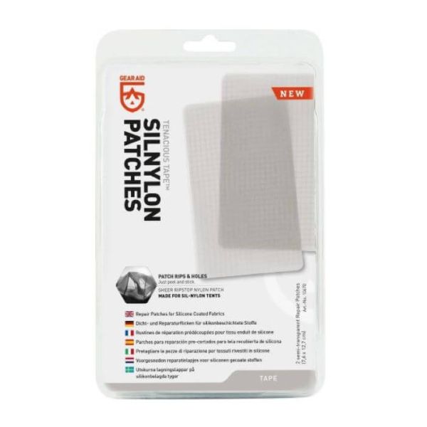 GearAid - Zestaw łatek naprawczych Tenacious Tape SilNylon Patches