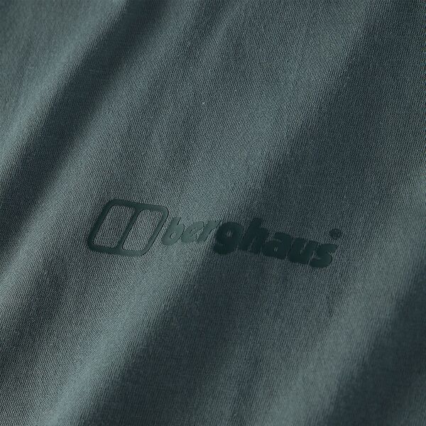 Berghaus - T-shirt męski Organic Colour Logo green