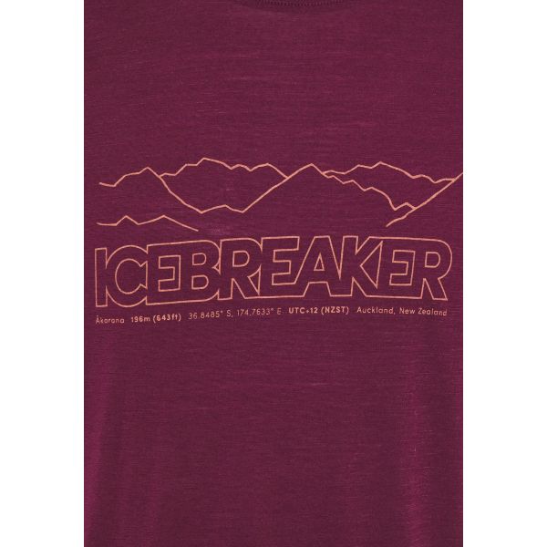 Icebreaker - Koszulka męska merino Mens Tech Lite SS Crew IB Story Brazilwood