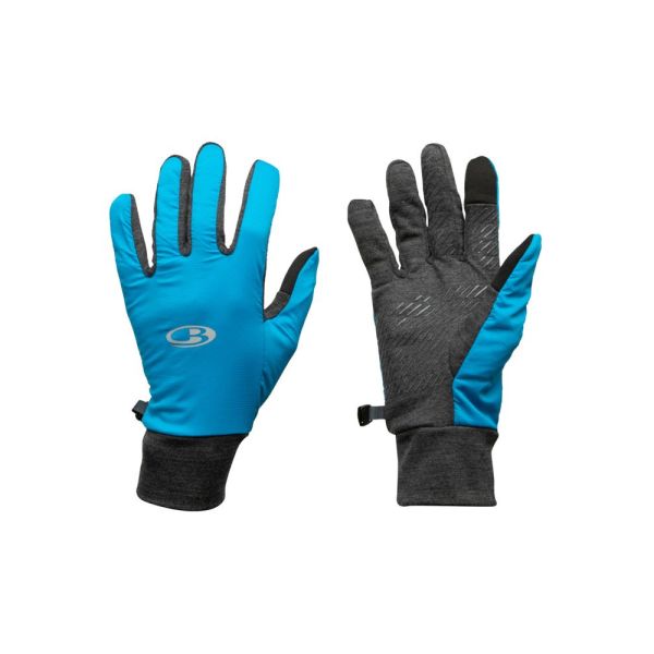 Icebreaker - Rękawiczki Tech Trainer Hybrid Gloves Jet Heather / Polar