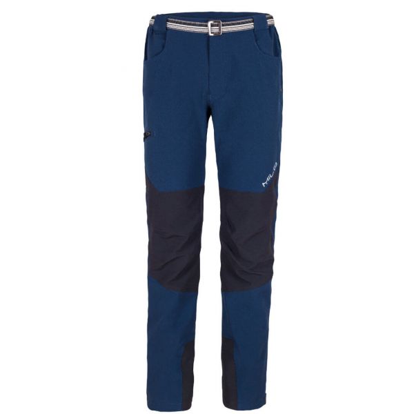Milo - Spodnie trekkingowe męskie TACUL blue nights/ black grey zips