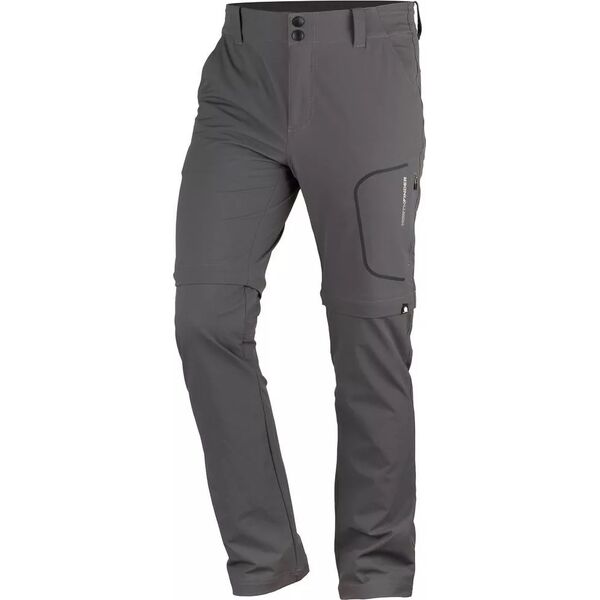 Northfinder  - spodnie męskie z odpinanymi nogawkami Kakelo grey