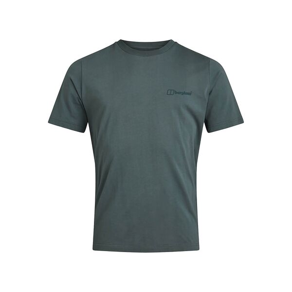 Berghaus - T-shirt męski Organic Colour Logo green