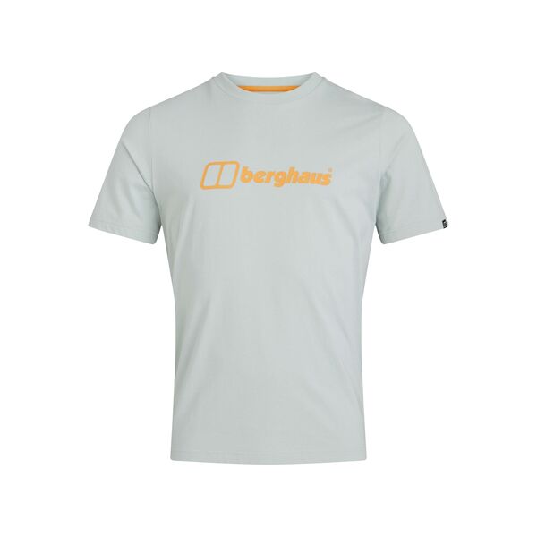 Berghaus - T-shirt męski Organic Colour Logo T-shirt light grey