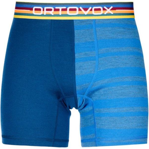 Ortovox - Bokserki męskie 185 Rock'N'Wool Boxers M just blue