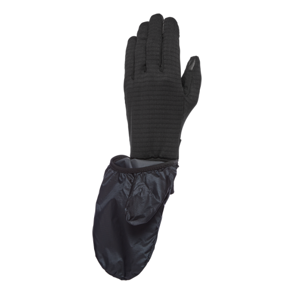 BLACK DIAMOND  - Rękawice Wind Hood Gridtech Gloves Black