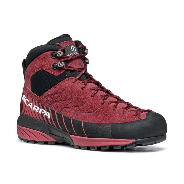 Scarpa - Buty damskie Mescalito Mid GTX WMN brown rose / mineral red