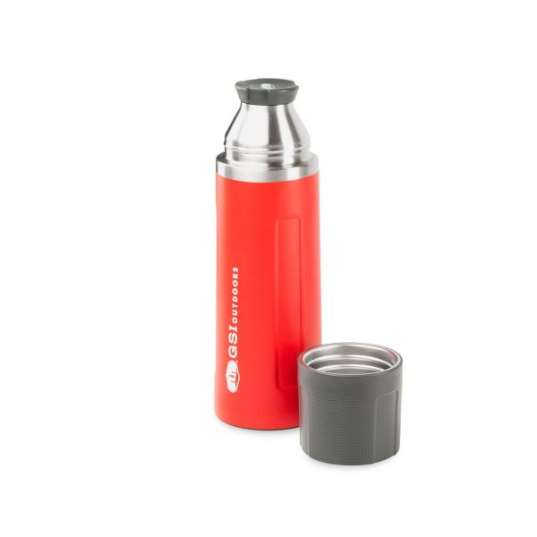 GSI Outdoors - Termos Glacier Stainless 1 l Vacuum Bottle red