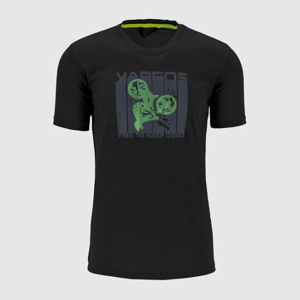 Karpos - T-shirt męski Val Federia Tee Black Print 2