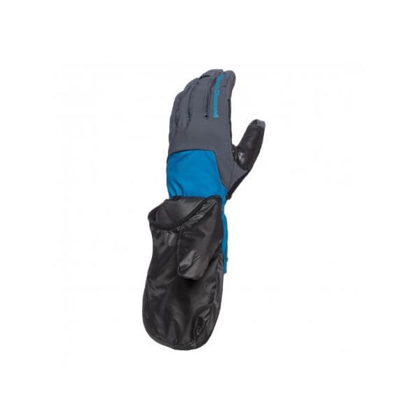 BLACK DIAMOND - Rękawice skiturowe Cirque Gloves Carbon / Kingfisher