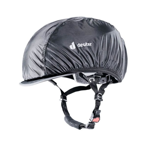 Deuter - akcesoria - Pokrowiec na kask Helmet Cover Black