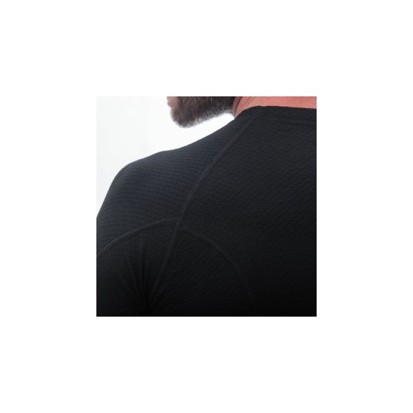 Sensor - Koszulka męska Merino DF Tee Long Sleeve Black