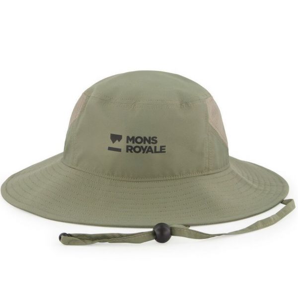 Wyprawowy kapelusz Mons Royale Unisex Velocity Bucket Hat Acc Lock Up z kolekcji Sklepu Górskiego Trekmondo