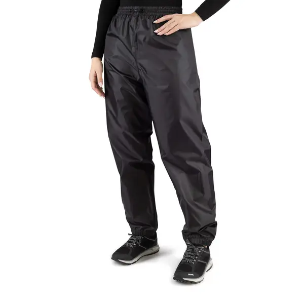 Spodnie przeciwdeszczowe damskie Viking Rainier Lady - czarne, Rozmiar: S