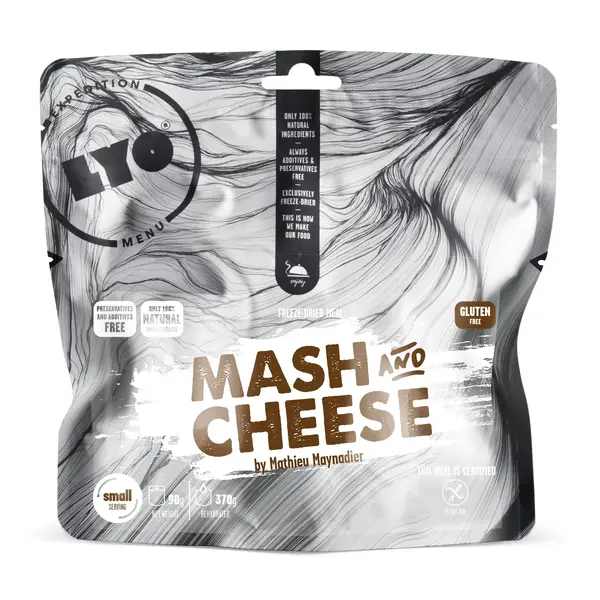 Wygodne i smaczne: Danie liofilizowane Lyo Food - Mash & Cheese 370g