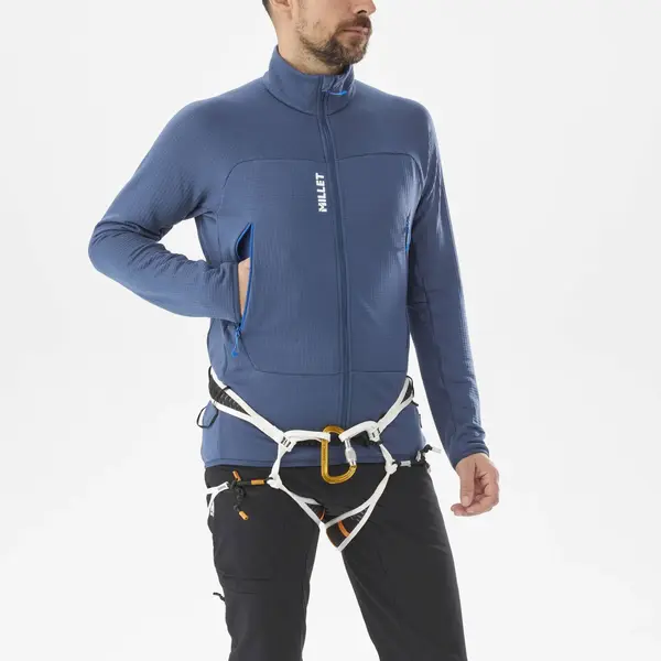 Bluza męska Millet Fusion Grid Jacket - Dark Denim, Rozmiar: L, 4 zdjęcie