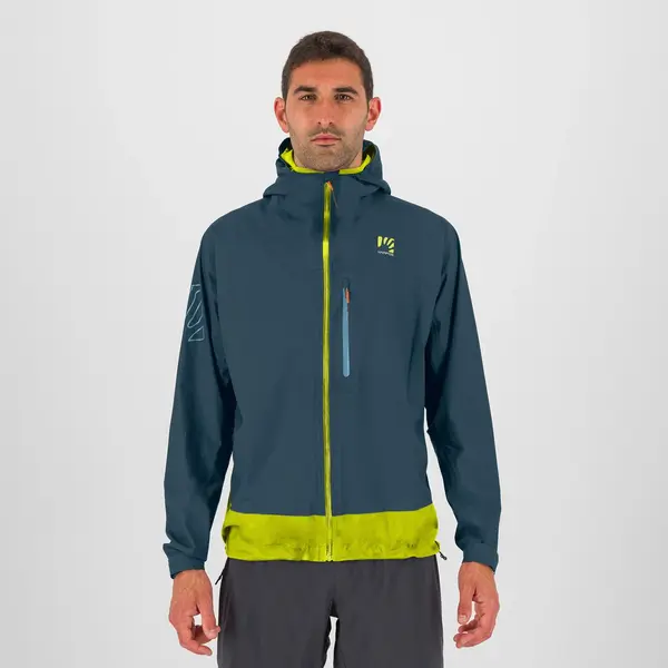 Kurtka przeciwdeszczowa męska Karpos Lot Rain Jacket - Stargazer / Primerose, Rozmiar: L, 3 zdjęcie