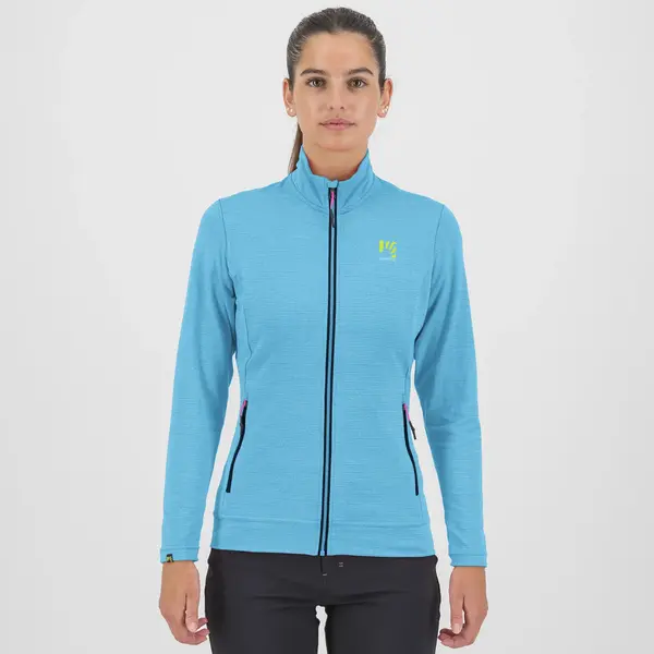 Bluza damska Karpos Pomedes W Fleece - Blue Atoll, Rozmiar: M, 3 zdjęcie