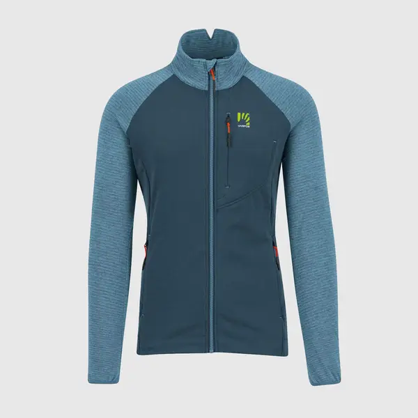 Bluza męska Karpos Pizzocco Evo Full Zip Fleece - Stargazer / Niagara, Rozmiar: L