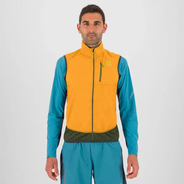 Kamizelka biegowa męska Karpos Lavaredo Vest - Radiant / Rifle Green, Rozmiar: L, 3 zdjęcie