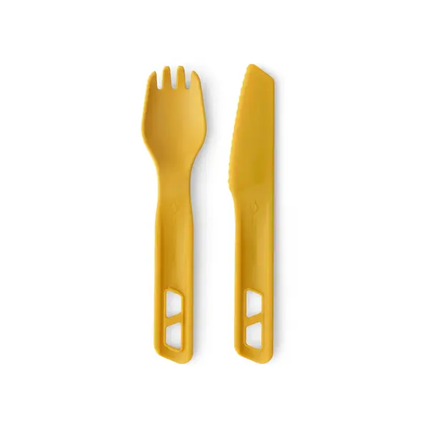 Zestaw sztucców Sea To Summit Passage Cutlery Set 2 sztuki, Kolor: żółty