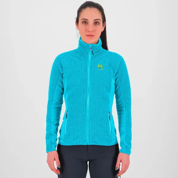 Karpos bluza damska Rocchetta W Fleece Blue Atoll, Rozmiar: S