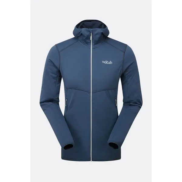Rab bluza męska z kapturem Evolute Hoody Tempest Blue, Rozmiar: L