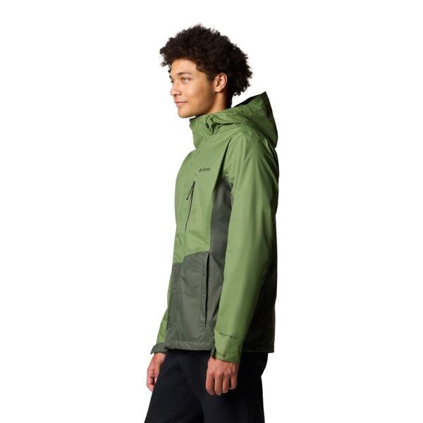 Columbia kurtka przeciwdeszczowa męska Pouring Adventure III Jacket Canteen / Greens, Rozmiar: M, 3 zdjęcie