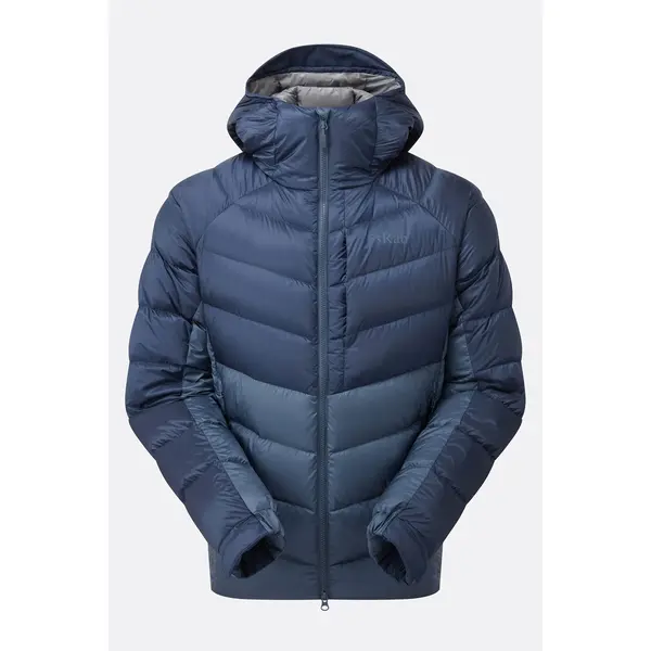 Rab kurtka puchowa męska Glaceon Pro Jacket Tempest Blue/Orion Blue, Rozmiar: M