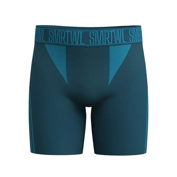 Smartwool termoaktywne bokserki męskie Intraknit 6''Boxer Brief - twilight blue / pool blue, Rozmiar: XL