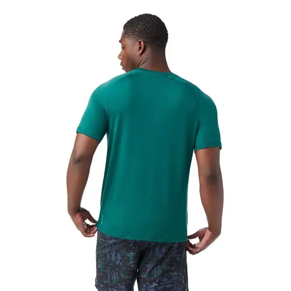 Smartwool T-shirt męski Merino Active Ultralite Short Sleeve - Evergreen, Rozmiar: XXL, 2 zdjęcie