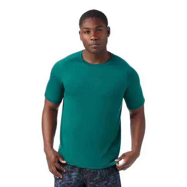 Smartwool T-shirt męski Merino Active Ultralite Short Sleeve - Evergreen, Rozmiar: XXL