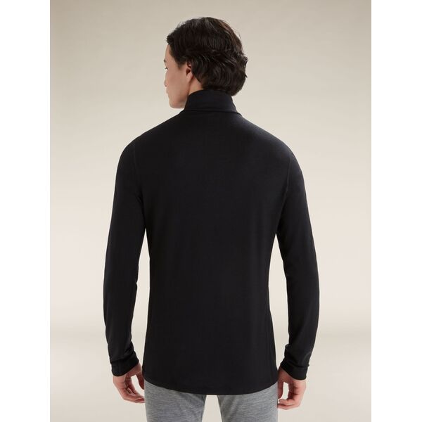 Icebreaker - Koszulka męska merino 200 Oasis LS Half Zip - Black, Rozmiar: XL, 2 zdjęcie