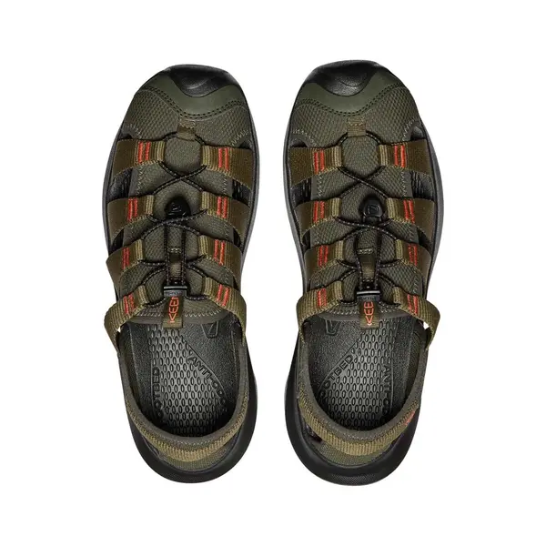 Keen sandały zabudowane męskie Seanik H2  - Forest Night / Dark Olive, Rozmiar: 42.5, 4 zdjęcie