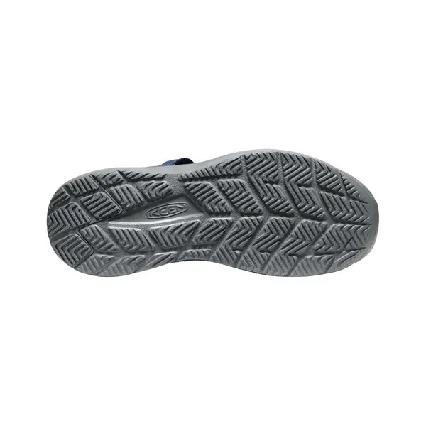 Keen sandały zabudowane męskie Seanik H2  - Naval Academy / Gold Flame, Rozmiar: 42, 8 zdjęcie