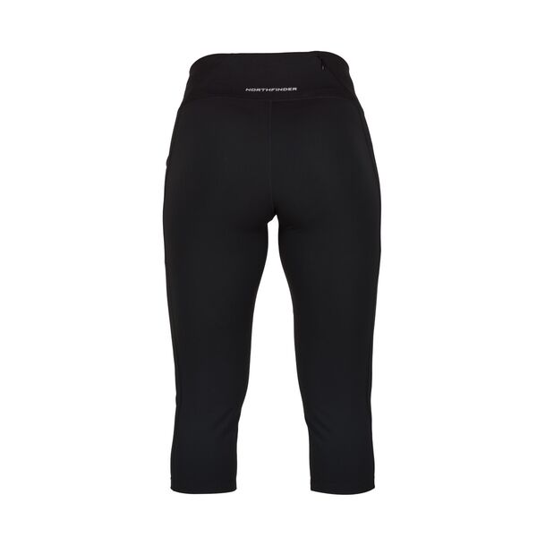 Northfinder damskie legginsy 3/4 outdoorowe Terra - black, Rozmiar: XXL, 2 zdjęcie