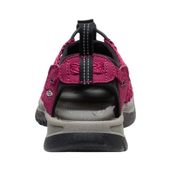 Keen sandały zabudowane damskie Whisper - Beaujolais / Black, Rozmiar: 39, 4 zdjęcie